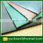 PP stationery A4 L shape plastic folder with slash pocket