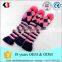 OEM golf headcover knit pom pom classic headcover knit 3 pcs headcover set pom pom sock covers