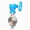 Stainless steel pneumatic butterfly valve D373W-16P DN100