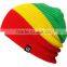 Crochet rasta beanie tam hat Jamaica colorful rasta hat knitting