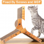 MeowLove Hot sales scratcher cat play toy corrugated cardboard cat scratcher cat cardboard