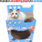 MeowLove Hot sales scratcher cat play toy corrugated cardboard cat scratcher cat cardboard
