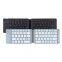 Dual folding wireless bluetooth keyboard mini office keyboard