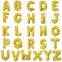 Wholesale 16 InchAmerican Format Foil A-Z Letter Shape Ballons Helium or Air Balloons for Party Decoration