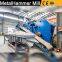 Trituradora de chatarra metálica. Trituradora comercial de motores de aluminio