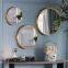 Customized aluminum alloy edge-finished makeup mirror, ultra-clear glass, silver mirror surface, wall-mounted vanity mirror