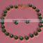Dignified Crystal Chain Silver Fashion Jewelry Necklace Set