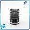 OEM Straight Black Silicone Rubber Hose Multi-Humps 1 Radiator Hose