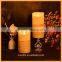 lycas icandle home decoration multicolored real flame wax LED candle