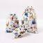 Cute Animal Zoo Pattern Folding Canvas Laundry Bag Laundry Pouch