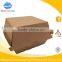 Disposal food grade corrugated paper burger boxes