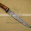 CITIZEN KNIVES, BEAUTIFUL CUSTOM HAND MADE DAMASCUS STEEL HUNTING BOWIE KNIFE