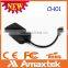 Black USB Hub with Card Reader Function