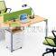 office layout modern two people office cubicle workstation (SZ-WS173)