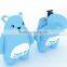 Blue bear u-disk cartoon flash disk with full capacity