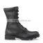 slip-resistant waterproof toe work boot /High quality leather steel toe safety police and army boots