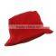 Fashional red custom kids plain bucket hats