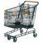 Colourful Australian Market 125L Supermarket Metal Cart
