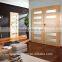 Exterior swing mahogany solid wood double leaf main entrance door