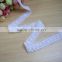 wholesale white swiss new fashion soft water soluble floral design guipure embroidery lace fabric