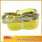 Hard material aluminium handle 2inch ratchet style tie down/2" Tie Down Webbing polyester yellow webbing J hook