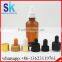 30ml e liquid frosted amber glass drooper bottles with childproof cap                        
                                                Quality Choice