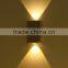 1W/2W/3W LED square up&down wall lamp