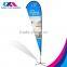 hot sale colors teardrop beach flag colors with base made in china