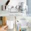 Beautiful Design Convinient Universal Ucker Plastic Hair Dryer Storage Organizer Rack Comb Holder Wall Mounted Stand
