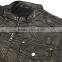 Best selling mens fashion bomber pu leather jacket