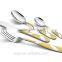 High Quality gold plated stainless steel Flatware