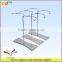 High quality custom stylish durable floor metal fashion names shoe shop display rack