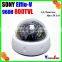 High performance plastic indoor dome camera with 2.8-12mm manual zoom lens osd menu sony Effio-V ir camera 800TVL Vision Star