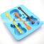 Summer Blue DIY Silicone Ice Tray Mould Guitar Shape New Cute Ice Cream Tools Chocolate Cake Ice Cream Moulds