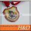 custom gold silver copper medal metal medals for souvenior
