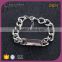 G69837K01 STYLE PLUS thick hand chain with diamond design bracelet thick alloy simple chain bracelet for women