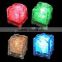 LED ICE shape Waterproof stickable lamp light LED gift Light mini led squre ice box shape light