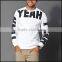 Custom Sweat Shirt Screen Print t shirt printing with low prices made in china