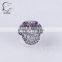 791450CZ Sterling Silver MINNIE PAVE Zircon Charm clasps