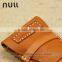 portable hand made genuine leather pencil case