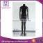 female display mannequin cover by black fabric