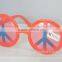 New party glasses with circles,Funky glasses