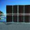 4pcs Metal Folding Screen, folding Paravent, folding screen