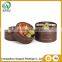 Small custom logo recycled hardcover decorative round box gift round boxes for fruit packaging