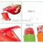 100% food grade user-friendly silicone popsicle mold with different colors