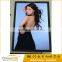 Black aluminum led light box display/advertising led lamp for indoor useage