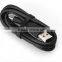 Black 3FT 1M Micro USB Data Sync Charger Cable Cord For HTC