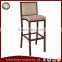 High quality durable OEM aluminum bar chair long legged chair