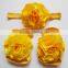 High quality Newborn Baby Barefoot Sandals with Matching Satin Flower Headband