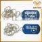 Aluminum anodized dog tag